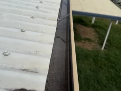 Gutter clean, Gladstone, after