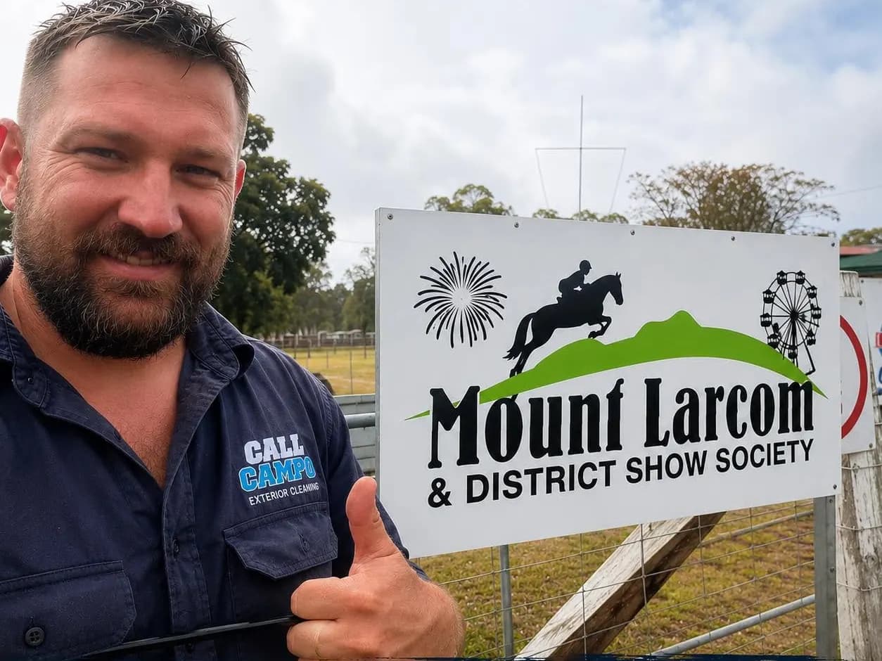 Joel, the Campo in Call Campo, at the Mount Larcom Show Society grounds